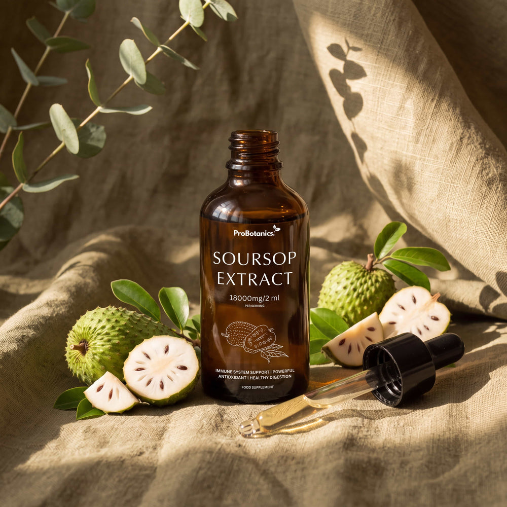 Soursop Liquid Drops — the product in context