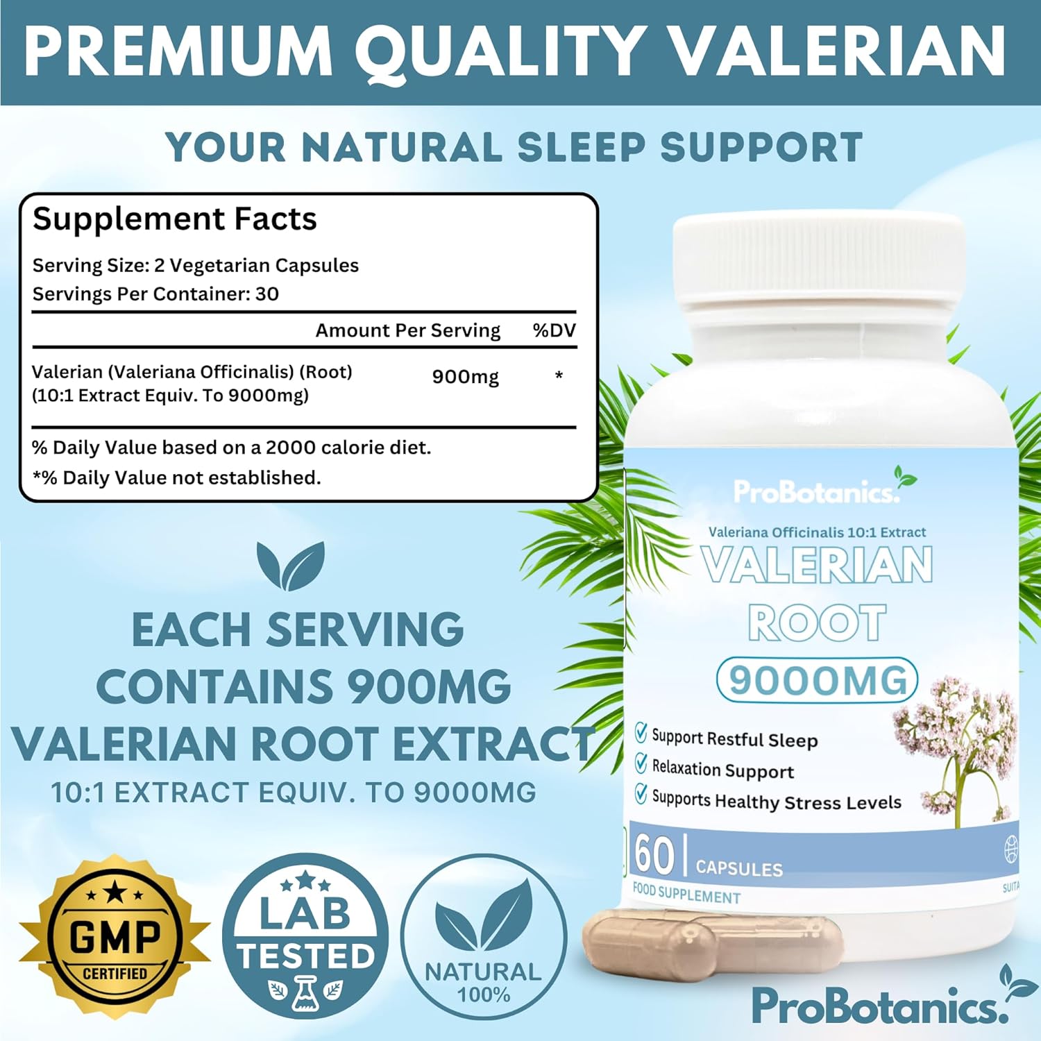 Valerian Root Capsules