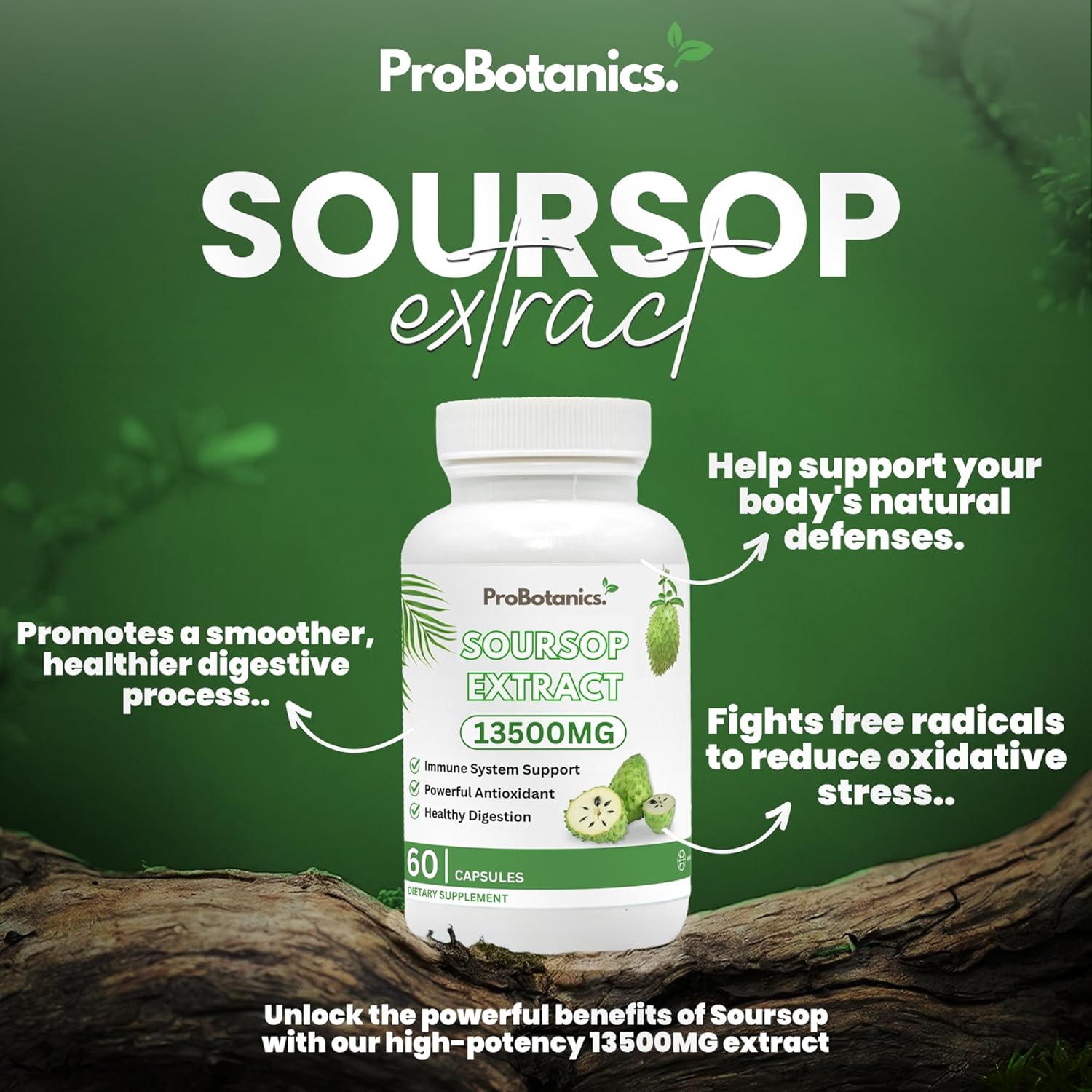 Organic Soursop Capsules