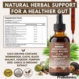 Wormwood, Black Walnut and Clove Liquid Drops