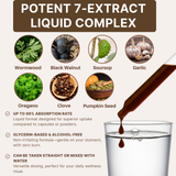 Wormwood, Black Walnut and Clove Liquid Drops