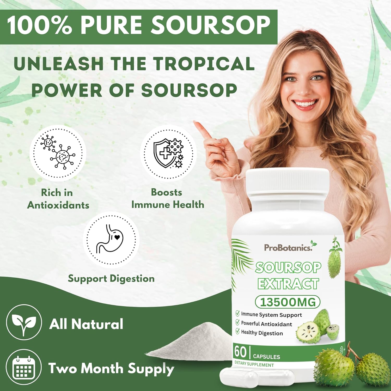 Organic Soursop Capsules