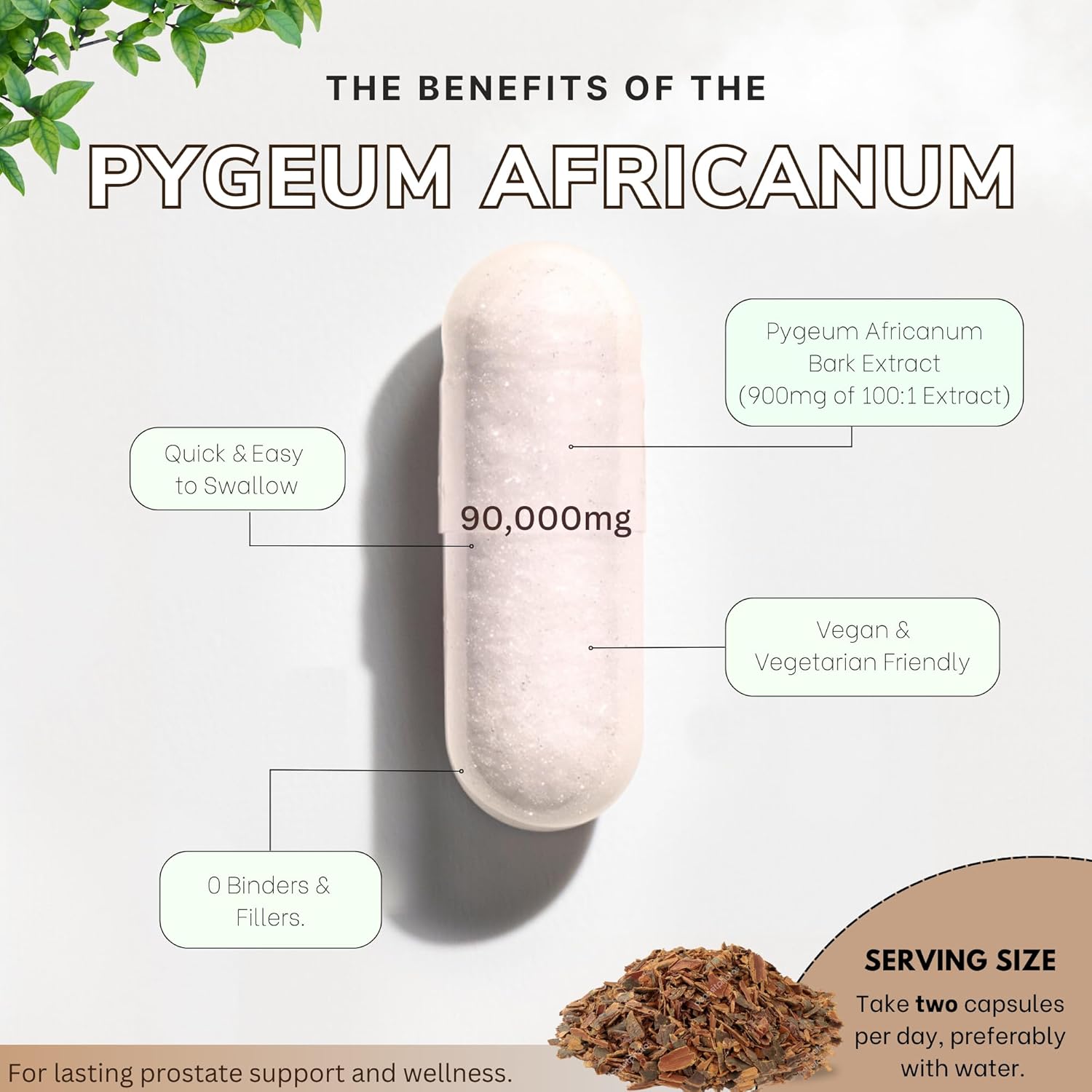 Premium Pygeum Africanum Capsules