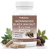 Wormwood Black Walnut and Clove Capsules