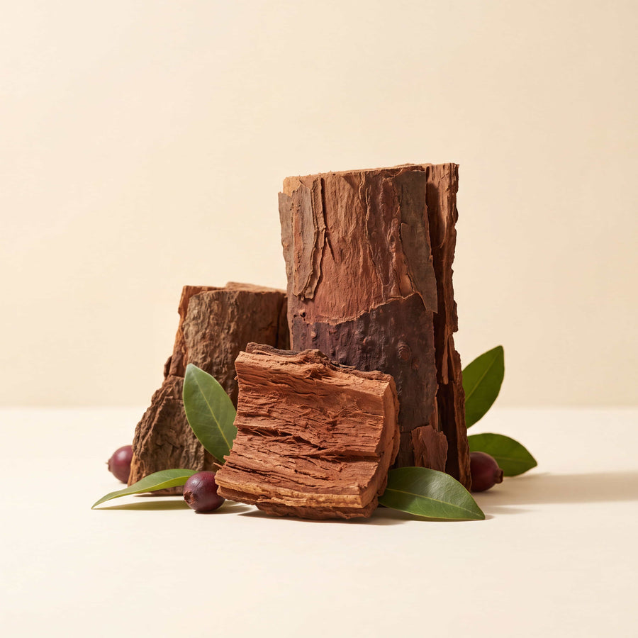 Pygeum Africanum — texture or ingredient macro